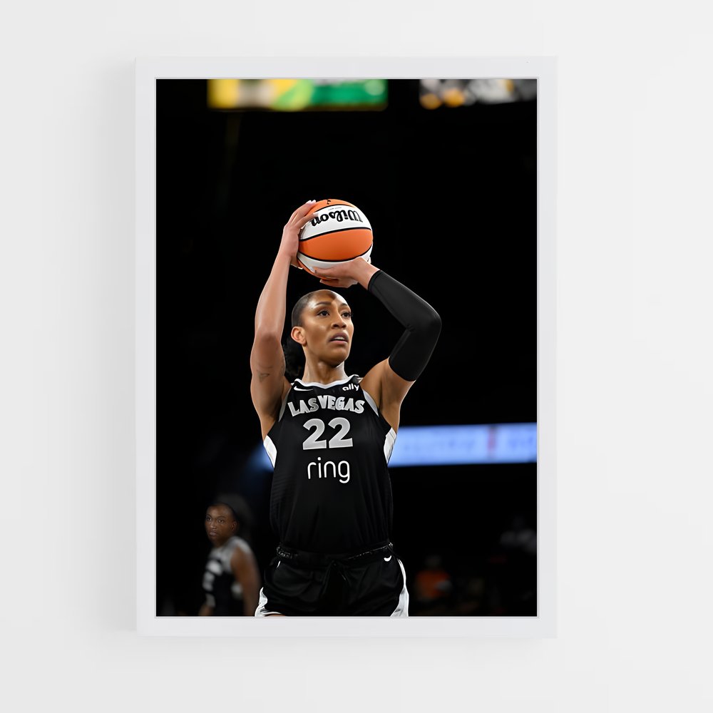 Poster Shoot for Glory – affiche Basketball (vue 3)